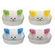Миска керамическая для кошек мордочка 0.25л 12см Trixie ТХ - 24494