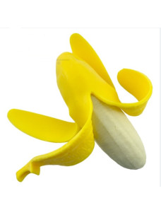 Игрушка Банан резиновый 13см