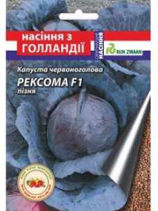 Семена Капуста 20шт Рексома F1 краснокачанная