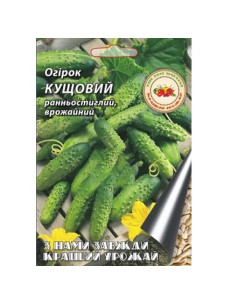 Насіння Огірок 3г Кущовий ранньостиглий Кращий Урожай