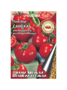 Насіння Помідор 1г Санька ультрашвидкостиглий Кращий Урожай