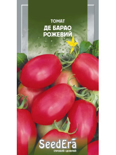 Насіння Томат 0,1г Де Барао рожевий середньопізній SeedEra