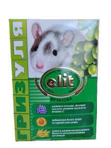 Корм для грызунов Гризуля Элит фруктовая 500г