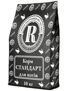 Сухий корм для кішок Ройчер Стандарт з куркою 10 кг