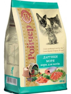 Сухой корм для кошек Ройчер Дары моря, 400 г