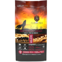 Сухой корм для взрослых собак всех пород Ambrosia Grain Free Dog Adult Beef & Fresh Salmon с говядиной и свежим лососем, 12 кг