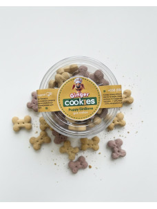 Лакомство Печенье Ginger Cookies Puppy GinBone для собак, 130 г, 43715