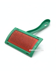 Пуходерка Ginger Pro PI1232 пластик 11х17,8см зеленая