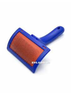 Пуходерка Ginger Pro PI1240 пластик 10х14,5см синяя