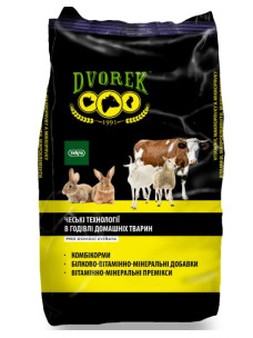 БМВД ДВОРЕК ТВЛ 25% для телят от 3 до 6 месяцев БМВД ТВЛ-1, 25 кг, Dvorek