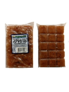 Замороженный корм для аквариумных рыб Аквария Криль 100мл