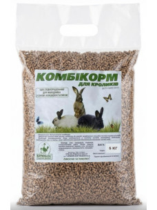 Комбікорм ТМ Кормобаза Кролики, 5кг