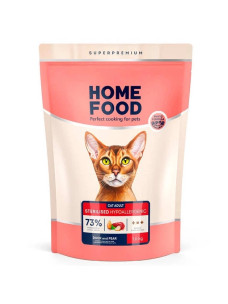 Сухий корм Home Food Качине філе з грушею для дорослих котів, 1,6 кг