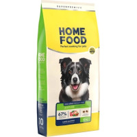 Сухой корм Home Food Ягненок с рисом для активных взрослых собак и юниоров средних пород, 10 кг