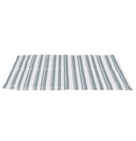 Охлаждающий гелевый коврик для собак и котов Trixie Cooling Mat, размер М 50х40см белый/серый, Трикси 28773