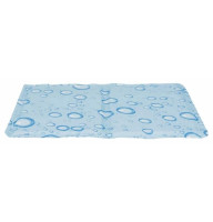 Охлаждающий гелевый коврик для собак и котов Trixie Cooling Mat, размер М 50х40см голубой, Трикси 28777