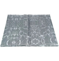 Охлаждающий гелевый коврик для собак и котов Trixie Cooling Mat Soft, размер ХL 90х60см серый, Трикси 28787