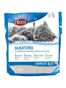 Гигиенический силикагелевый наполнитель Trixie Simple n Clean, 8л, TX-4020