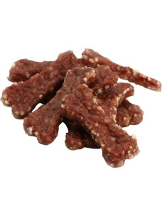 Лакомство для собак Селянські Смаколики утка с рисом в форме косточки, 7см, 500г LSD-17