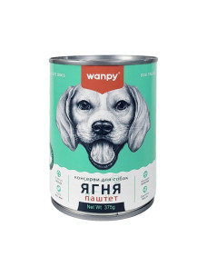 Консерва для собак Wanpy 375г ягня паштет TN-05