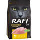 Сухой корм для взрослых кошек Dolina Noteci Rafi Cat с курицей, 7 кг Рафи