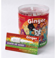 Краплі на холку Ginger Pro інсекто-акарицидні для собак  от 10 кг, 2мл (фіпроніл 10%)