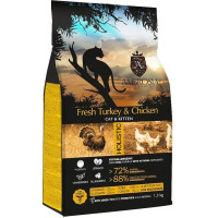 Сухой корм для котят Ambrosia Grain Free Kitten & Cat Fresh Turkey & Chicken со свежей индейкой и курицей, 1,5 кг 832224