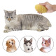 Силиконовая щетка Doggy Man Honey Smile  для вычесывания шерсти собак и котов 9,5х6см