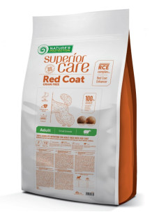 Сухий беззерновий корм Nature's Protection Superior Care Red Coat Grain Free Adult Small Breeds with Lamb з м'ясом ягняти для дорослих собак малих порід з рудим забарвленням шерсті, 10 кг (NPSC47233)