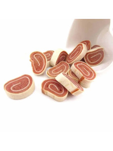 Лакомство для собак Селянські Смаколики роллы с курицей и треской, 3,5-4см, 500г LSC-37