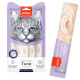 Лакомство для кошек Wanpy Creamy Lickable Treats Tuna & Crab Ванпи Тунец с крабом, 14г х 5 шт (RAC-55)