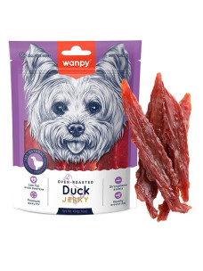Лакомство для собак Wanpy Duck Jerky филе утки вяленое DА-01Н, 454г Ванпи