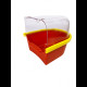 Купалка для птиц, размеры 16 х 15 х 14 см, цвет красный GOLDEN CAGE GC-4405
