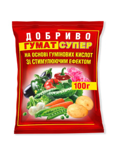 Гумат Супер удобрение со стимулирующим эффектом, 100 г
