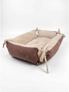 Лежак для животных Ginger SOFT 35x55x15 см лежанка, мягкое место для котов и собак
