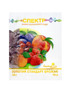 Фунгицид для защиты садовых плодовых культур Спектр Семейный Сад, 12г