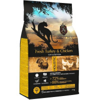 Сухий корм для кошенят Ambrosia Grain Free Kitten & Cat Fresh Turkey & Chicken зі свіжою індичкою та куркою, 5 кг 832248