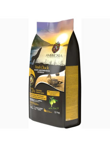 Сухий корм для дорослих собак усіх порід з чутливим травленням Ambrosia Mediterranean Diet Fresh Duck з качкою, 1,5 кг 832828