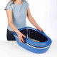 Туалет для кошек Trixie Berto Hygienic, TX-40154, с рамкой и сеткой, 59 х 39 х 22 см