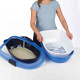 Туалет для кошек Trixie Berto Hygienic, TX-40154, с рамкой и сеткой, 59 х 39 х 22 см