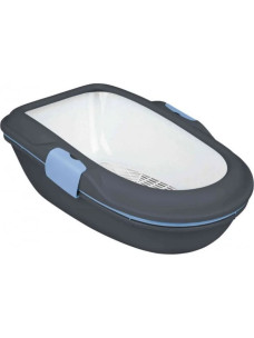 Туалет для кошек Trixie Berto Hygienic, TX-40154, с рамкой и сеткой, 59 х 39 х 22 см
