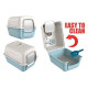 Туалет для кошек Roto Toilet (Италия), бокс с фильтром и лопаткой, 52 х 40 х 40 см, 10588