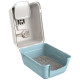 Туалет для кошек Roto Toilet (Италия), бокс с фильтром и лопаткой, 52 х 40 х 40 см, 10588