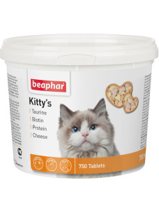 Витаминизированные лакомства Beaphar Kittys Mix для котов, 750 табл (Беафар Киттис Микс)