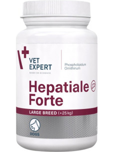 Витамины VetExpert Hepatiale Forte Large Breed для собак больших пород +25 кг, 40 капсул (Вет Эксперт Гепатиале Форте) 208964