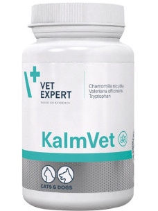 Витамины VetExpert KalmVet успокоительный препарат для собак и кошек, 60 капсул (Вет Эксперт Калм Вет) 58709