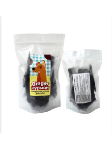 Натуральное сушеное лакомство для собак Ginger Гурман Печень говяжья, 150г 43743