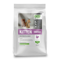 Полнорационный гипоаллергенный сухой корм для котят всех пород StarDeyl Kitten Chicken (курица) КК-1-1, 10 кг СтарДейл