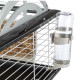Клітка для морських свинок Ferplast Casita 80 78х48х50 см чорна з будиночком Ферпласт