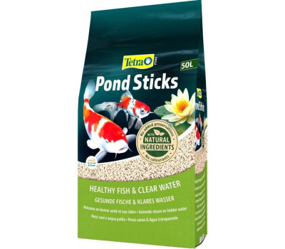 Корм для ставкових риб Tetra Pond Sticks 50 літрів, гранули, що плавають, 5,25 кг